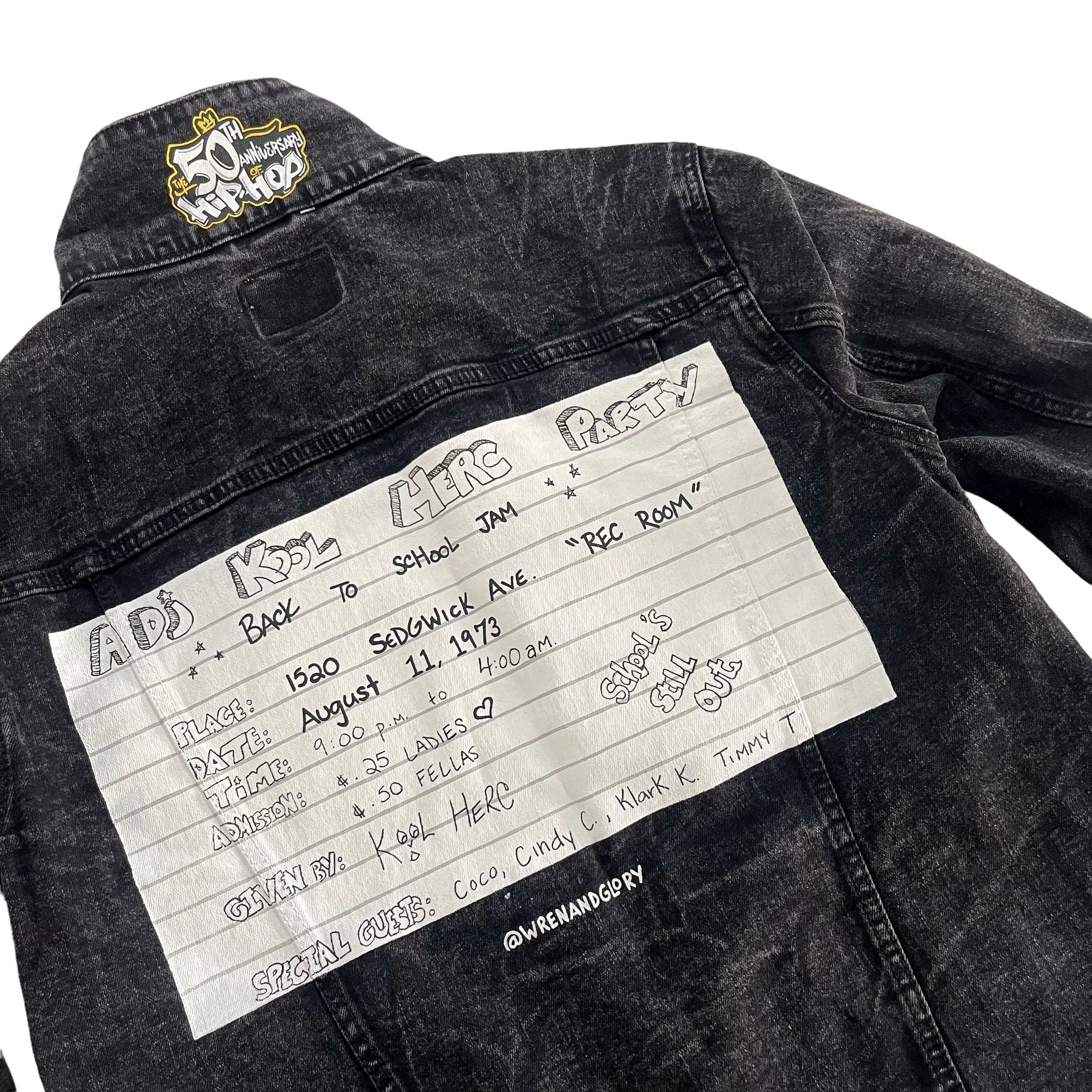 50thAHH 'Sedgwick Ave' Denim Jacket