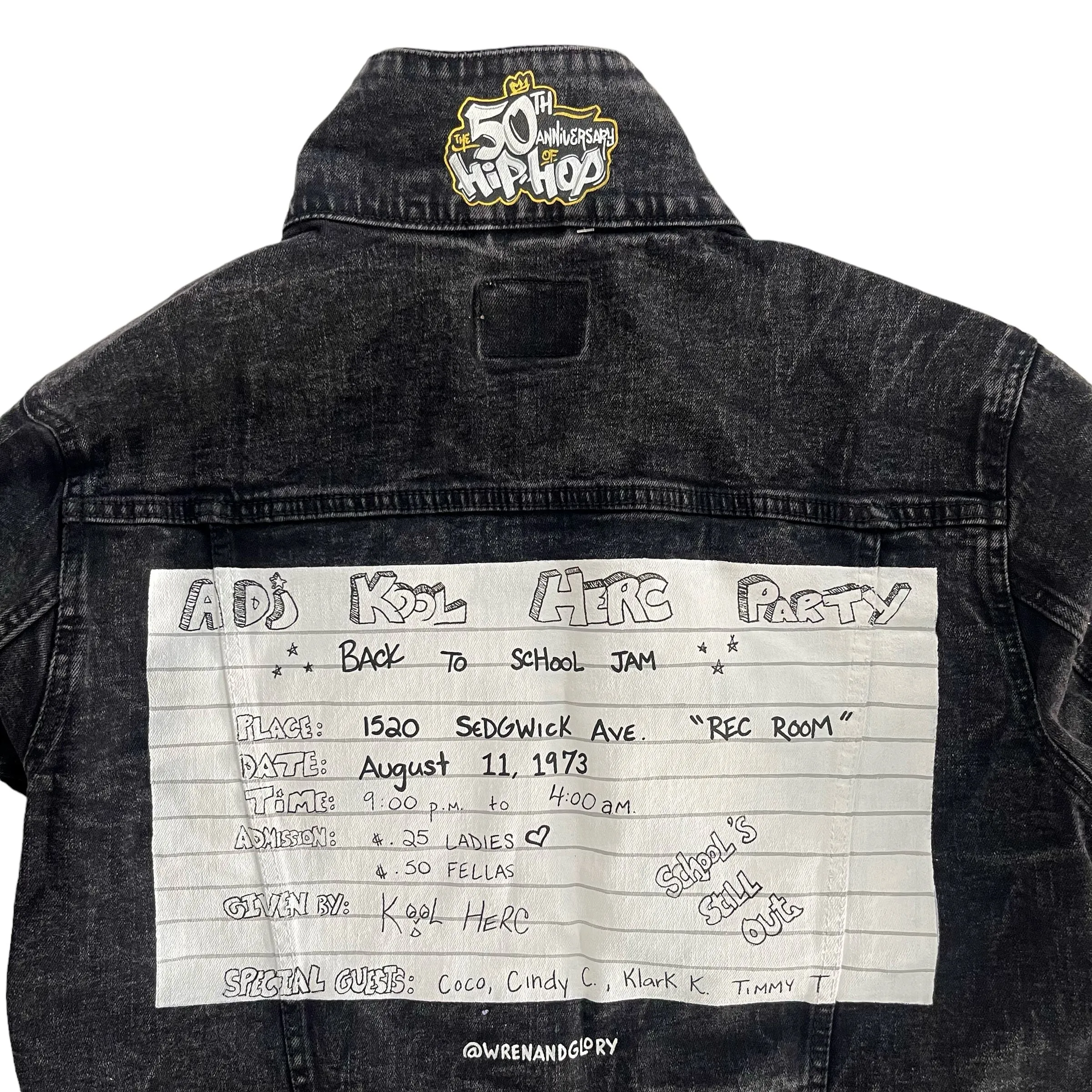 50thAHH 'Sedgwick Ave' Denim Jacket