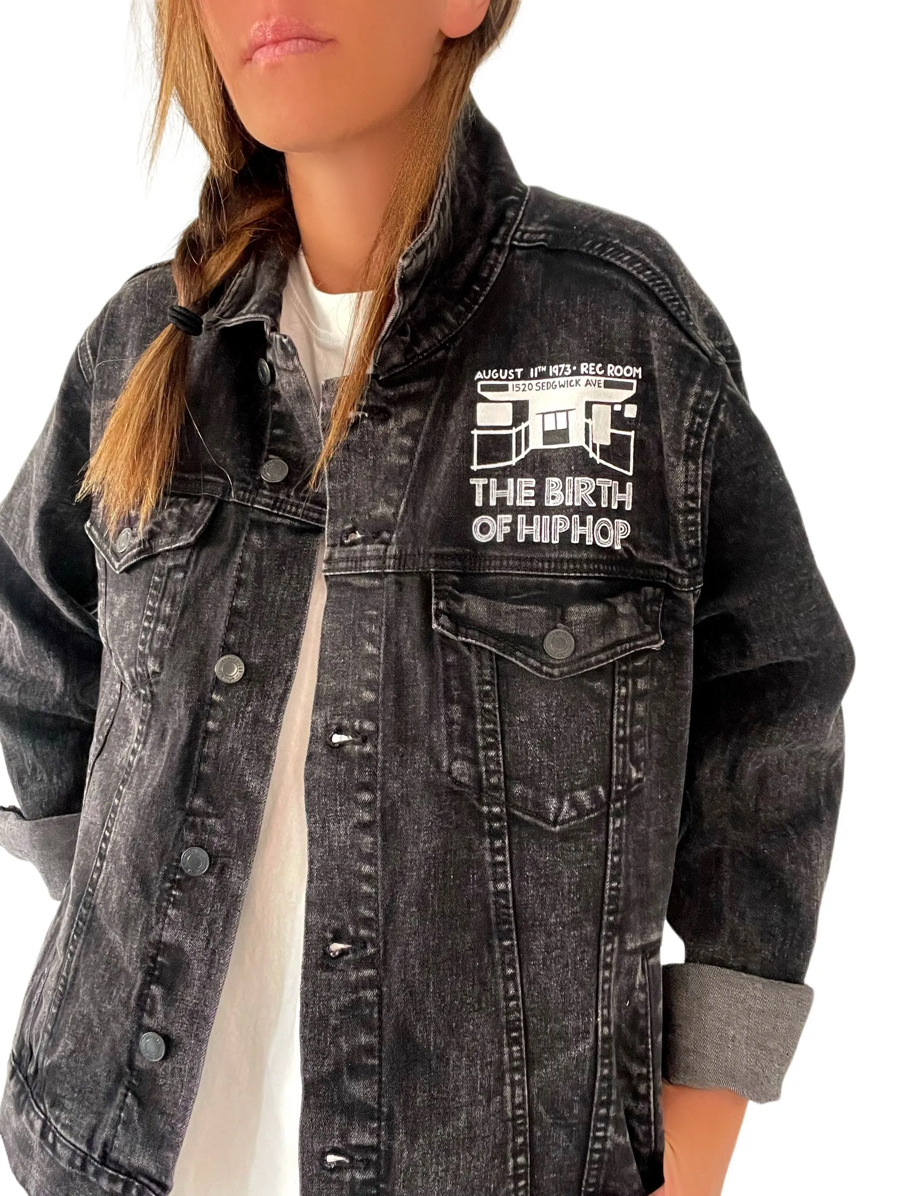 50thAHH 'Sedgwick Ave' Denim Jacket