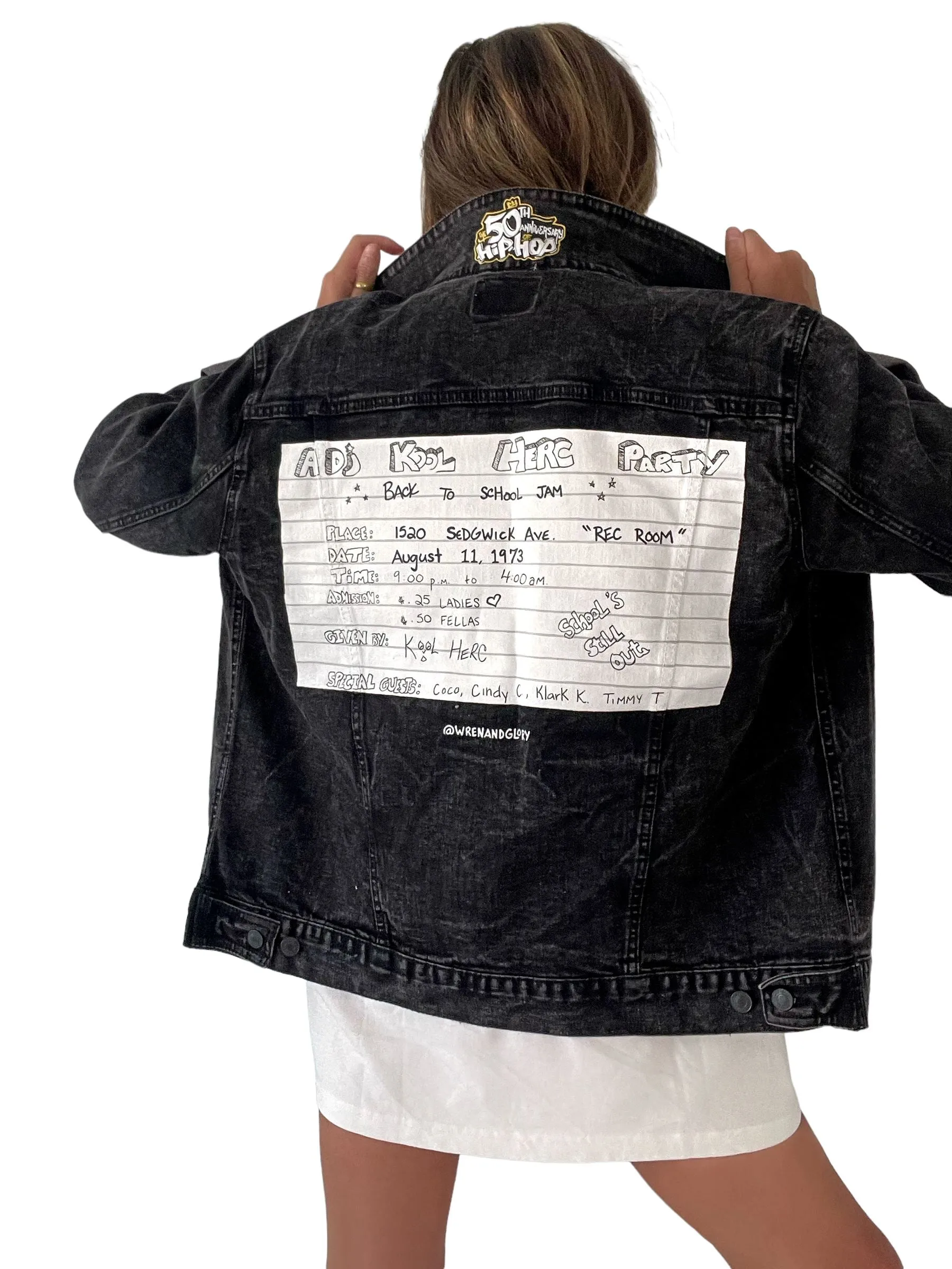 50thAHH 'Sedgwick Ave' Denim Jacket