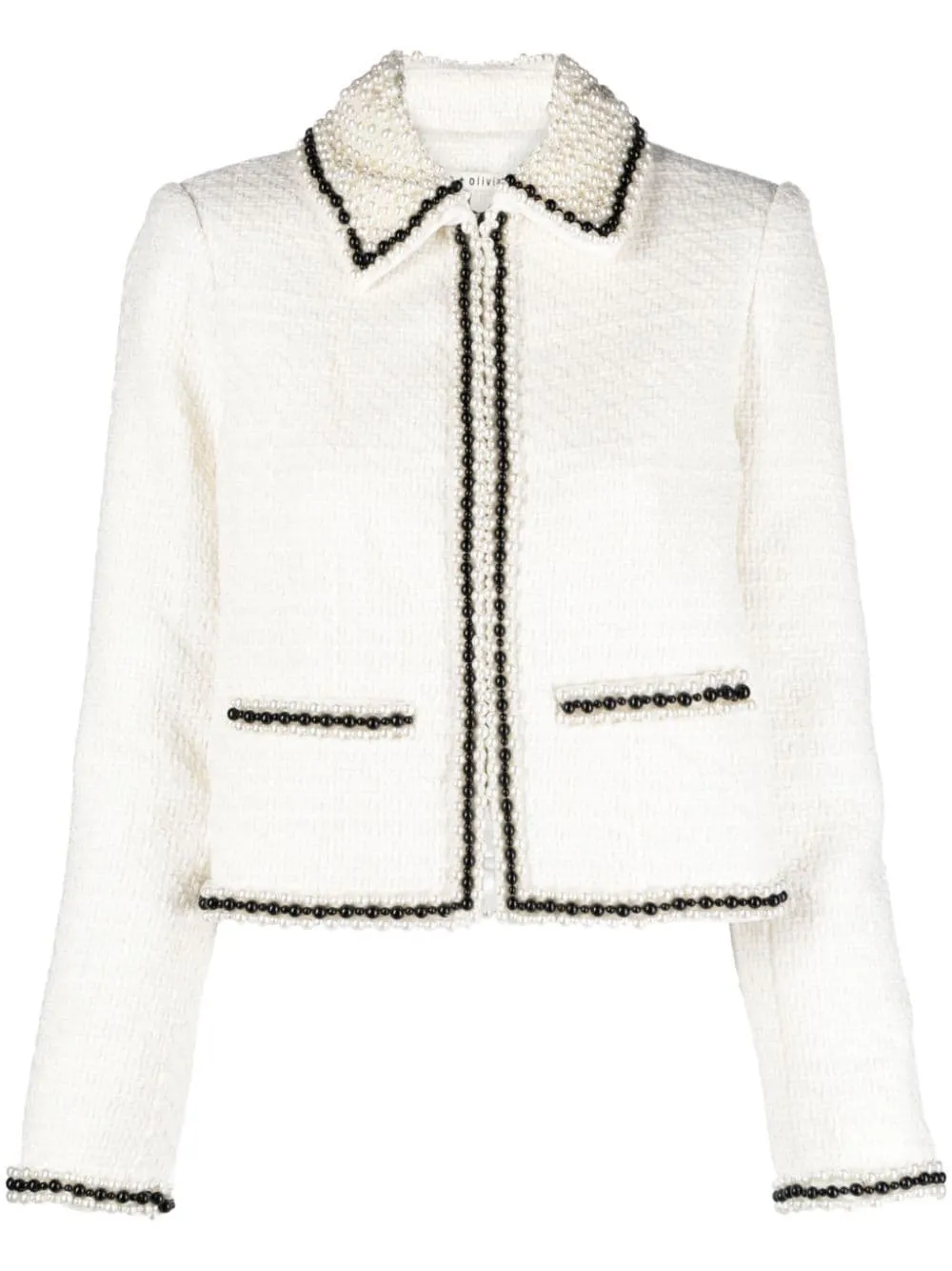 Alice + Olivia Jackets White