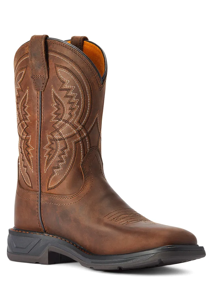 Ariat 10042412 Kids WorkHog XT Coil Western Boot Dirt Roads