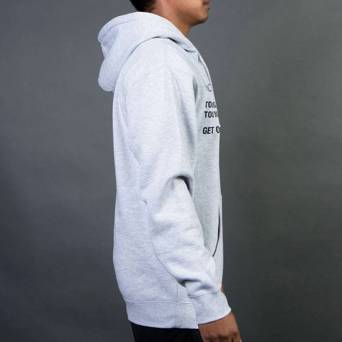 BAIT x Hasbro Monopoly Men Not A Chance Hoody (gray / heather)