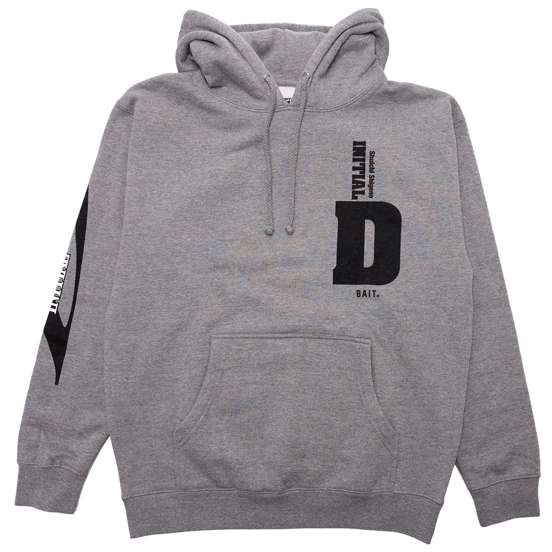 BAIT x Initial D Men Drift Design Hoody (gray)