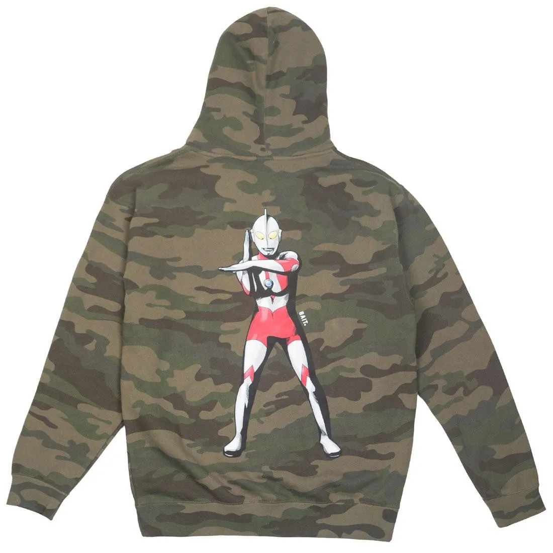 BAIT x Ultraman Men Specium Ray Zip Hoody (camo)