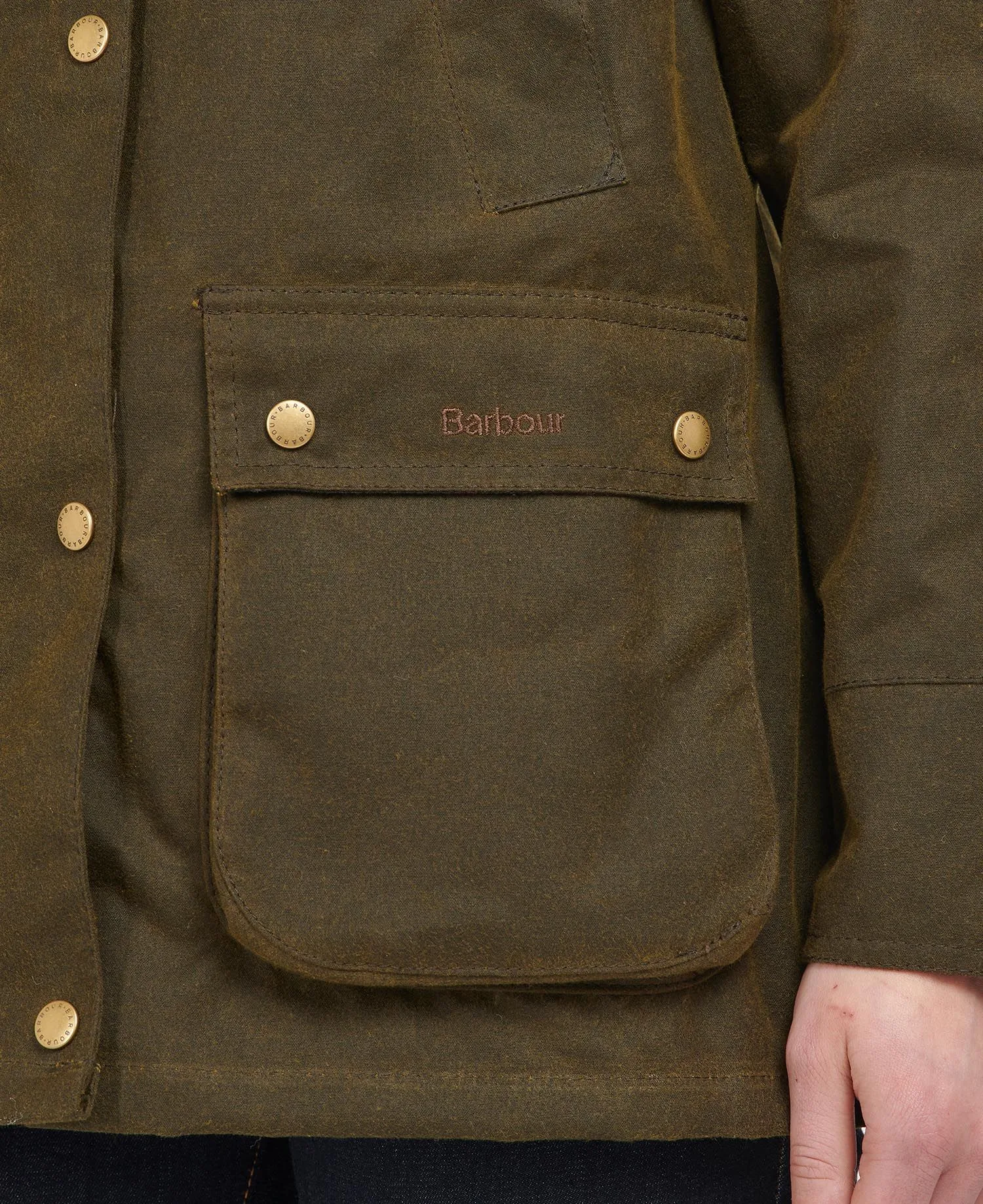 Barbour Acorn Ladies Waxed Jacket