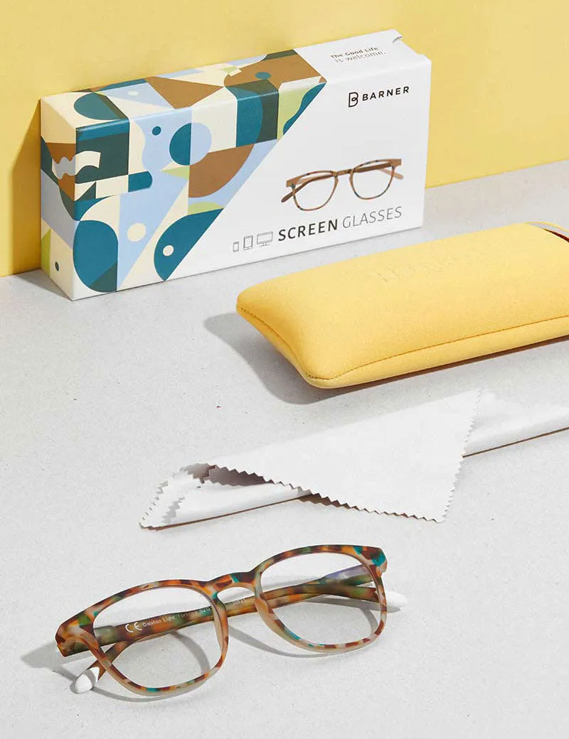 Barner Dalston Blue Light Reading Glasses Light Tortoise