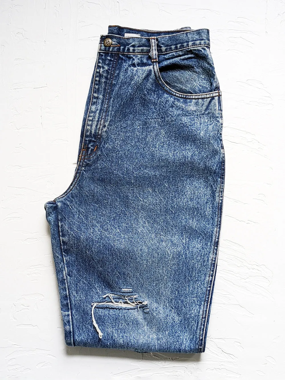 BB Medium Wash Distressed Jeans