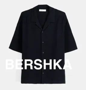 Bershka  |Plain Short Sleeves Shirts