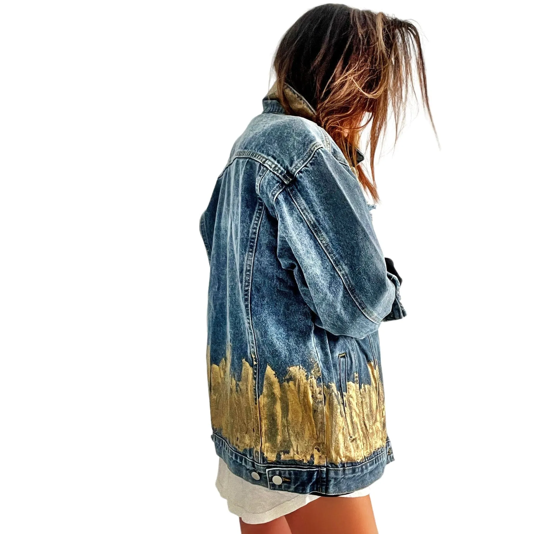 'Beyond Gold' Denim Jacket