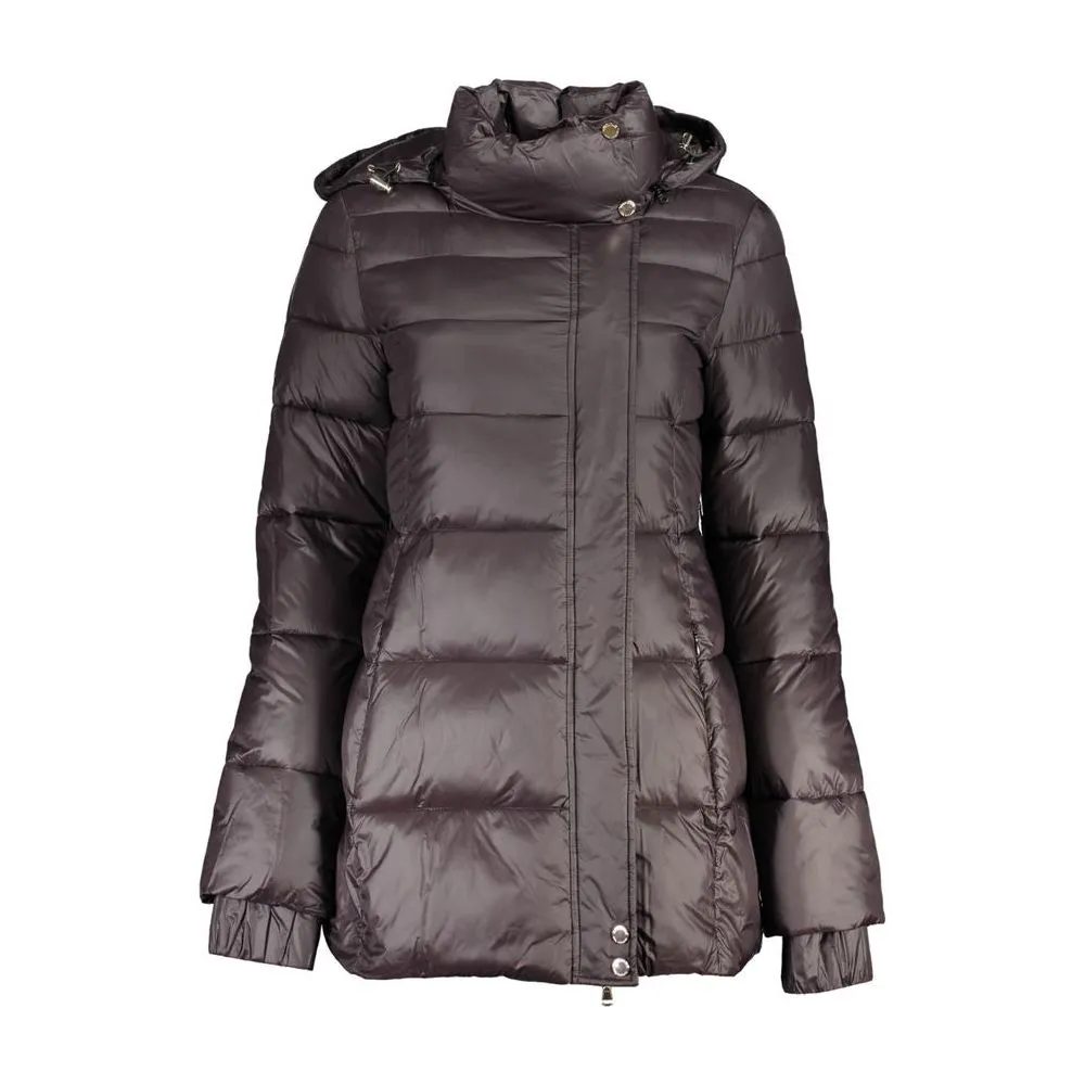 Black Polyamide Jackets & Coat