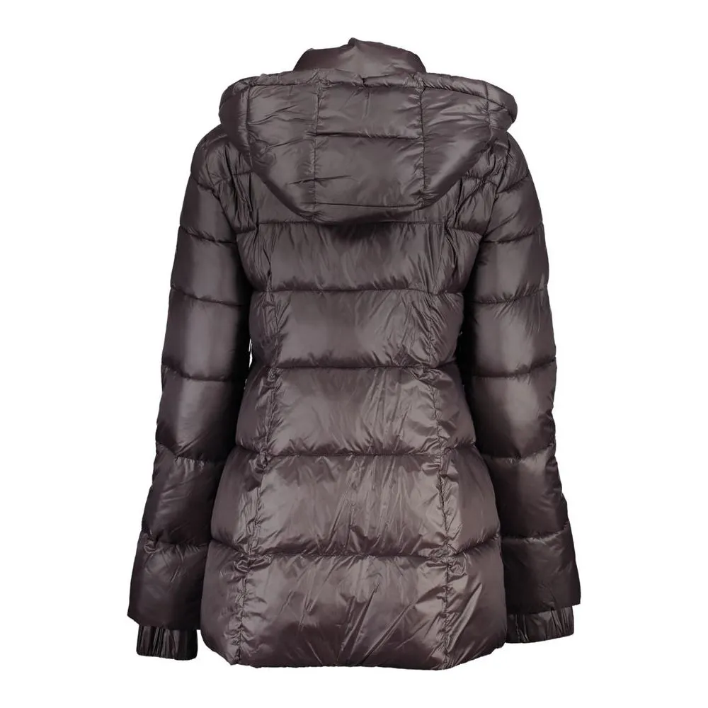 Black Polyamide Jackets & Coat