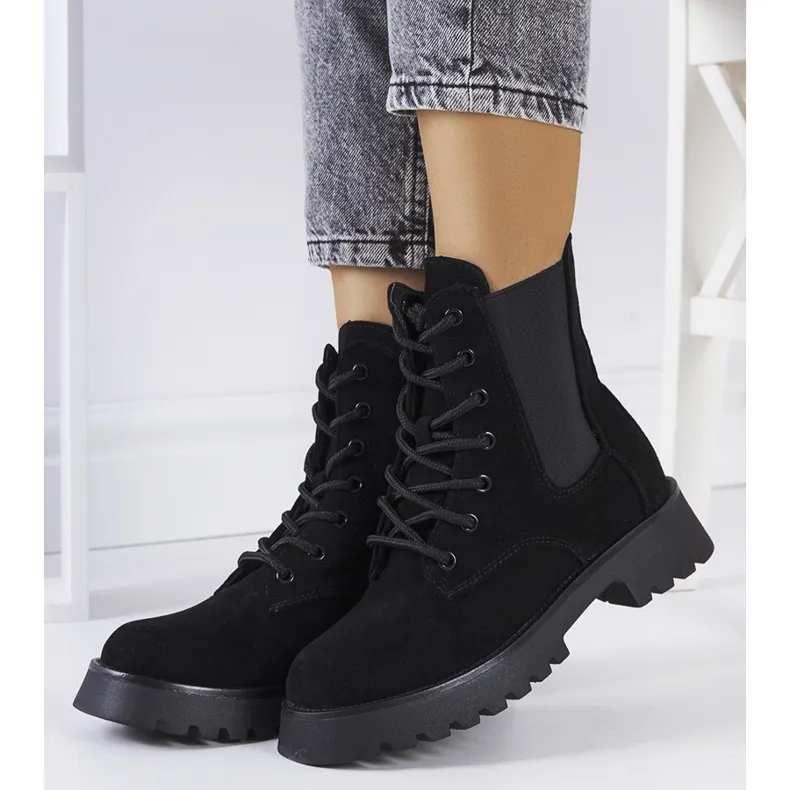 Black Swinford boots