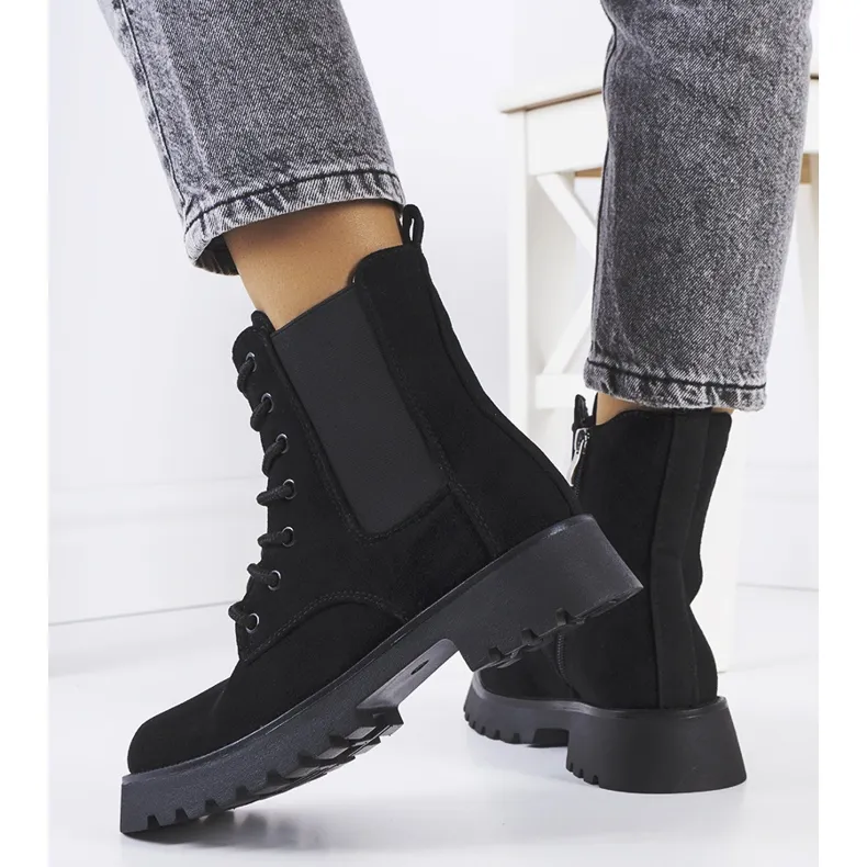 Black Swinford boots