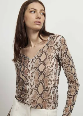 Blusa animalier