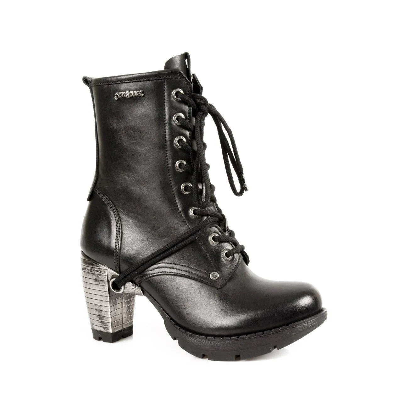 Boots | New Rock Ladies Leather Gothic Trail Boots- TR001-S1 | New Rock