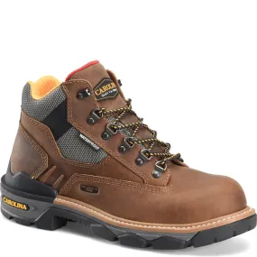 CAROLINA CONSTRUCTOR 5 COMPOSITE TOE WATERPROOF WORK BOOT SIZE 10.5EE BROWN