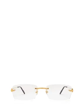 Cartier Rectangular Frame Glasses