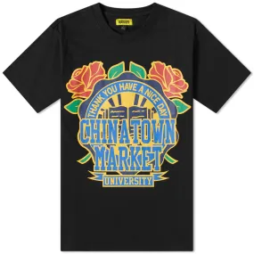 Chinatown Market Rose Garden T-ShirtBlack