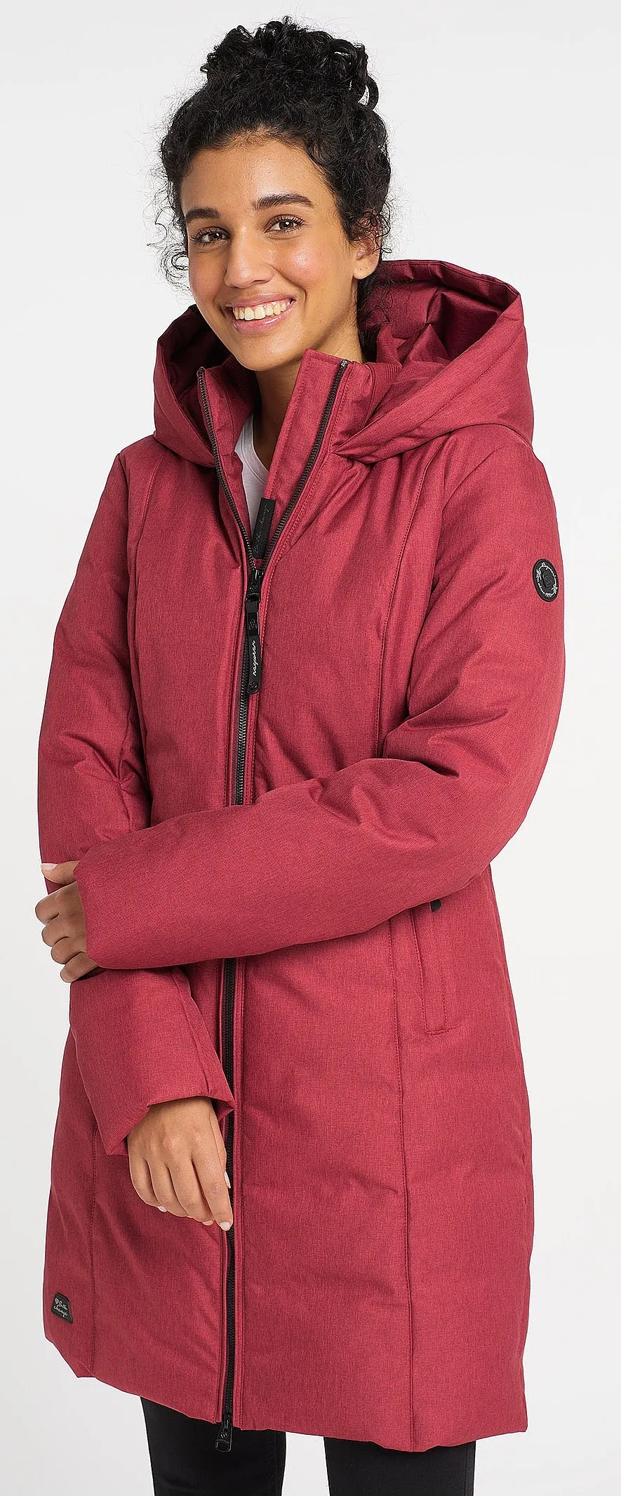 coat Ragwear Amarri - 4055/Wine Red - women´s