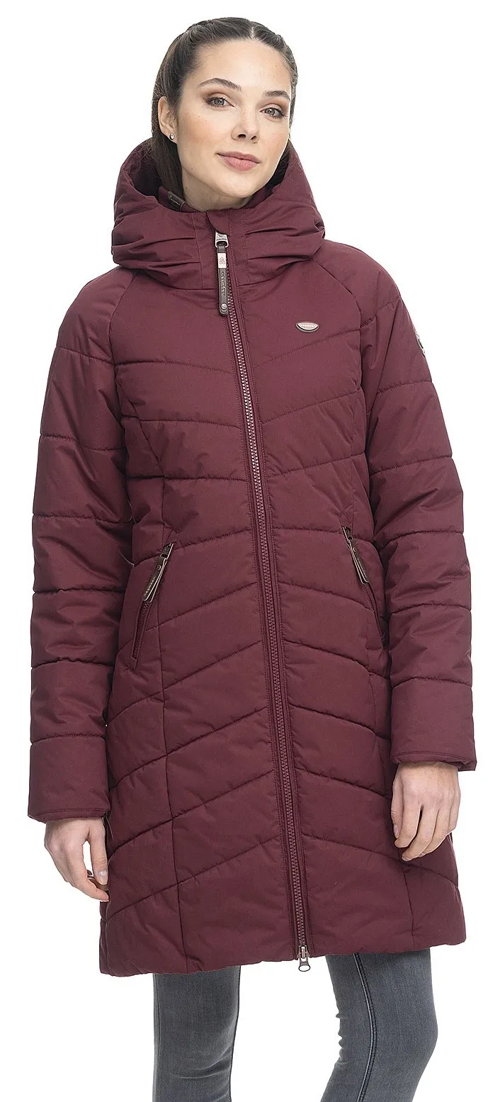 coat Ragwear Dizzie Coat - 4055/Wine Red - women´s