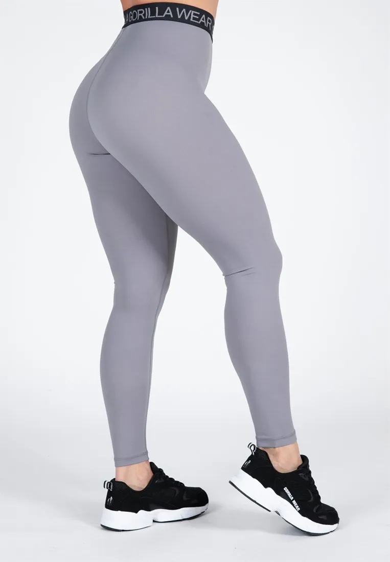 Colby Leggings - Gray - L Gorilla Wear