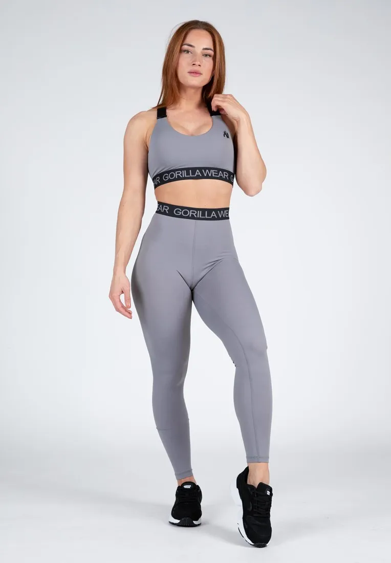 Colby Leggings - Gray - L Gorilla Wear