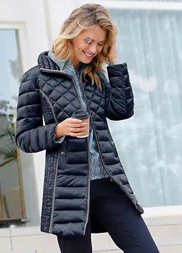 Creation L Quilted Coat | Kaleidoscope