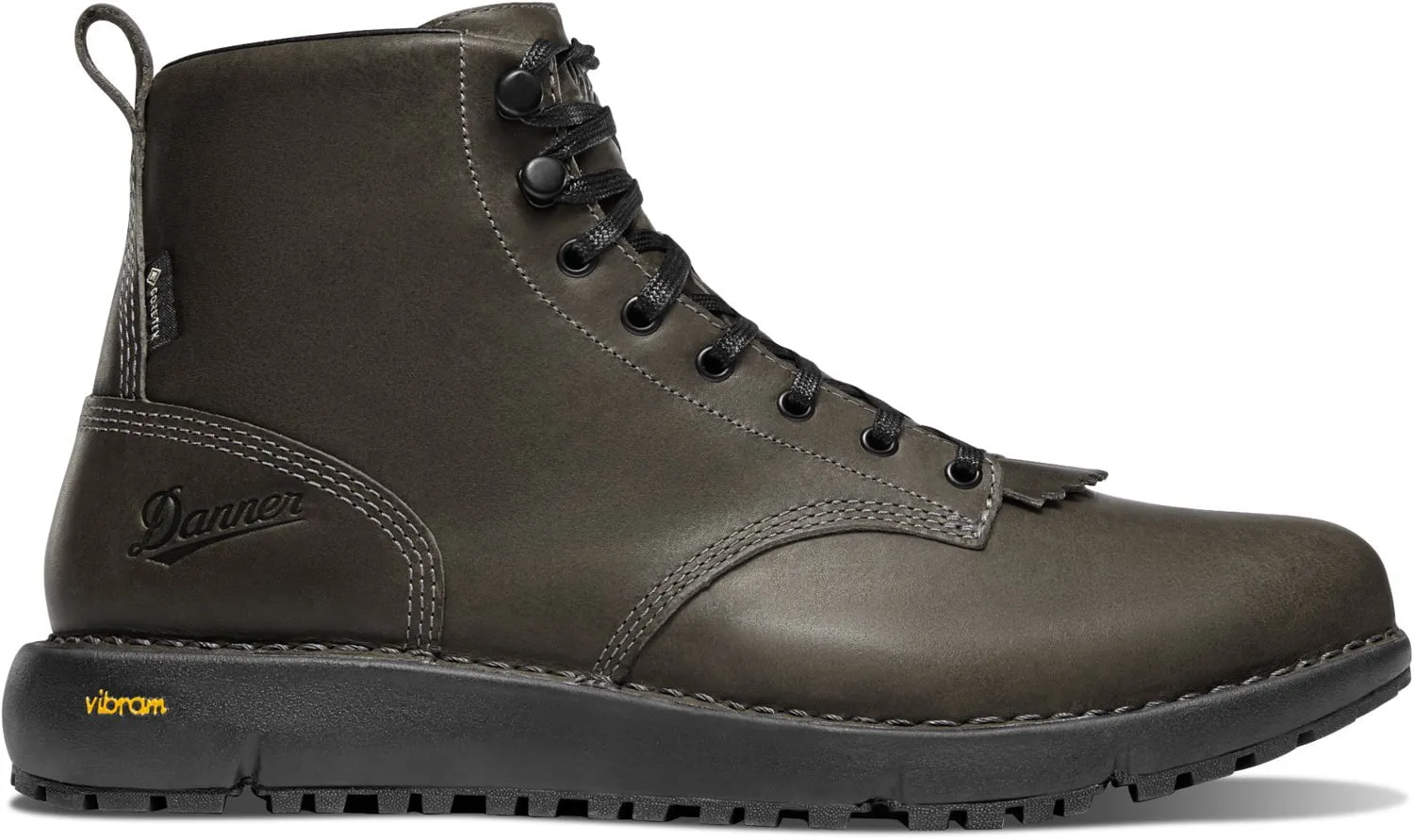 Danner Mens Logger 917 GTX Charcoal Leather Casual Boots