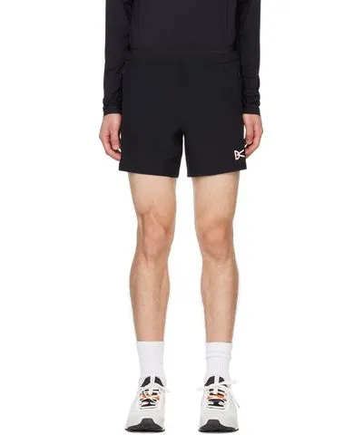 District Vision Black 7in Training Shorts