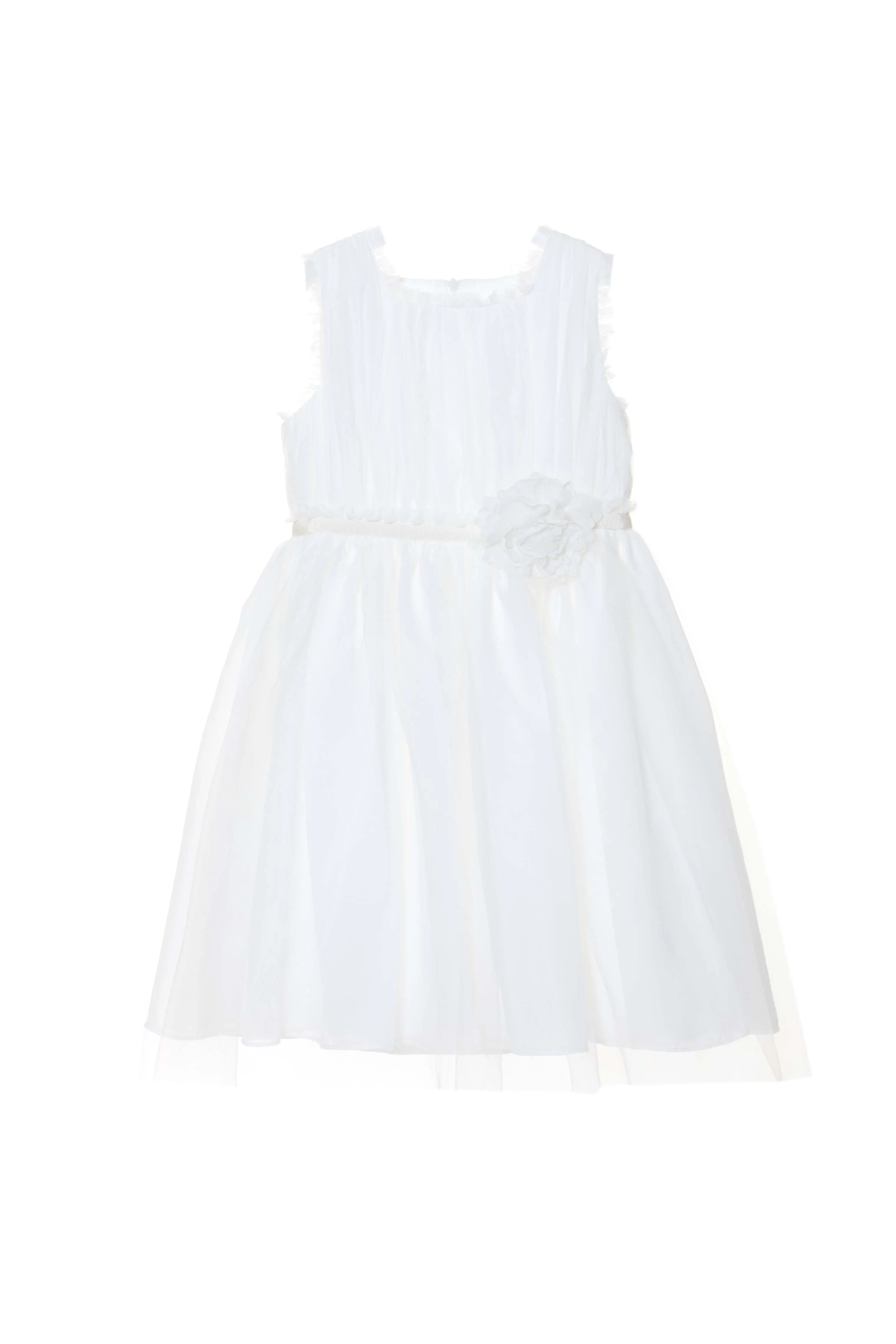 Dress Kids Girl Party Gold - Ivory