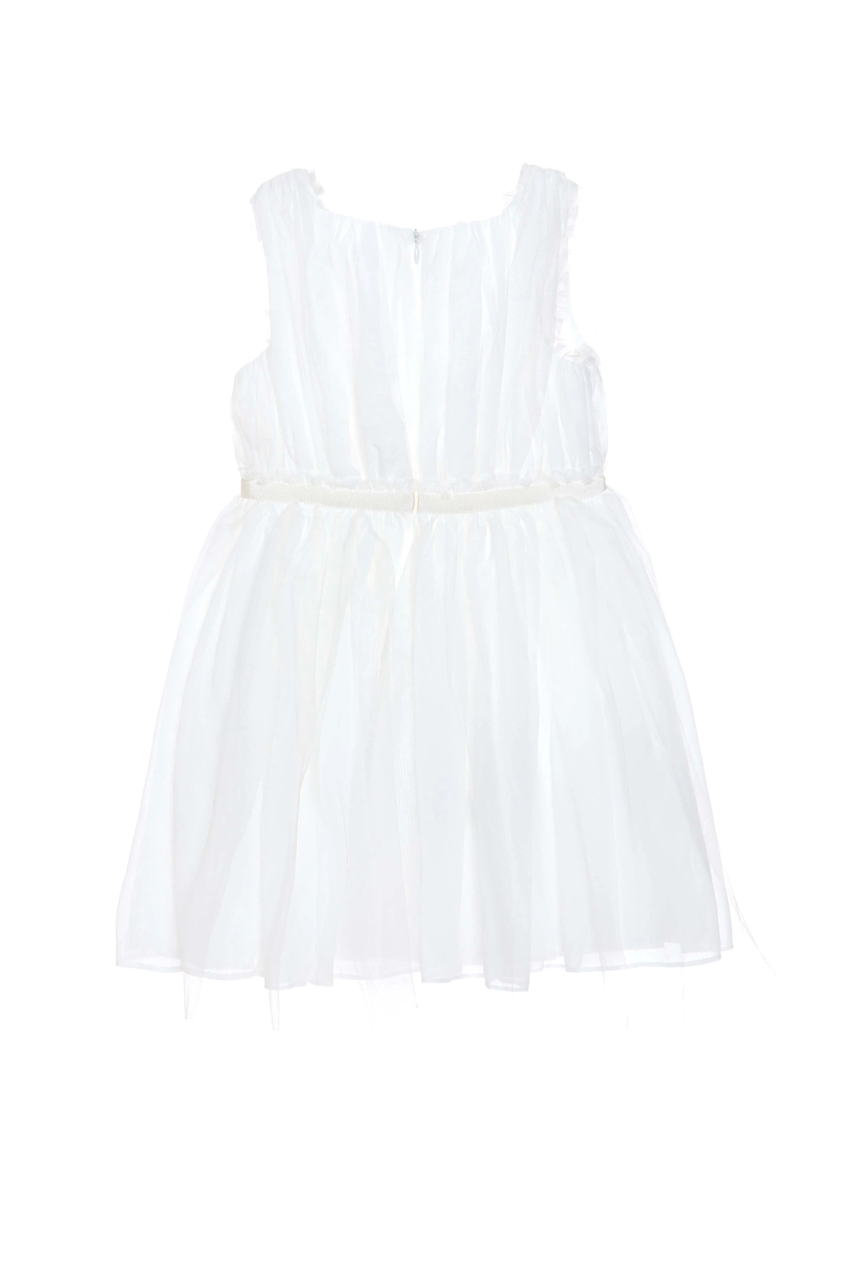 Dress Kids Girl Party Gold - Ivory