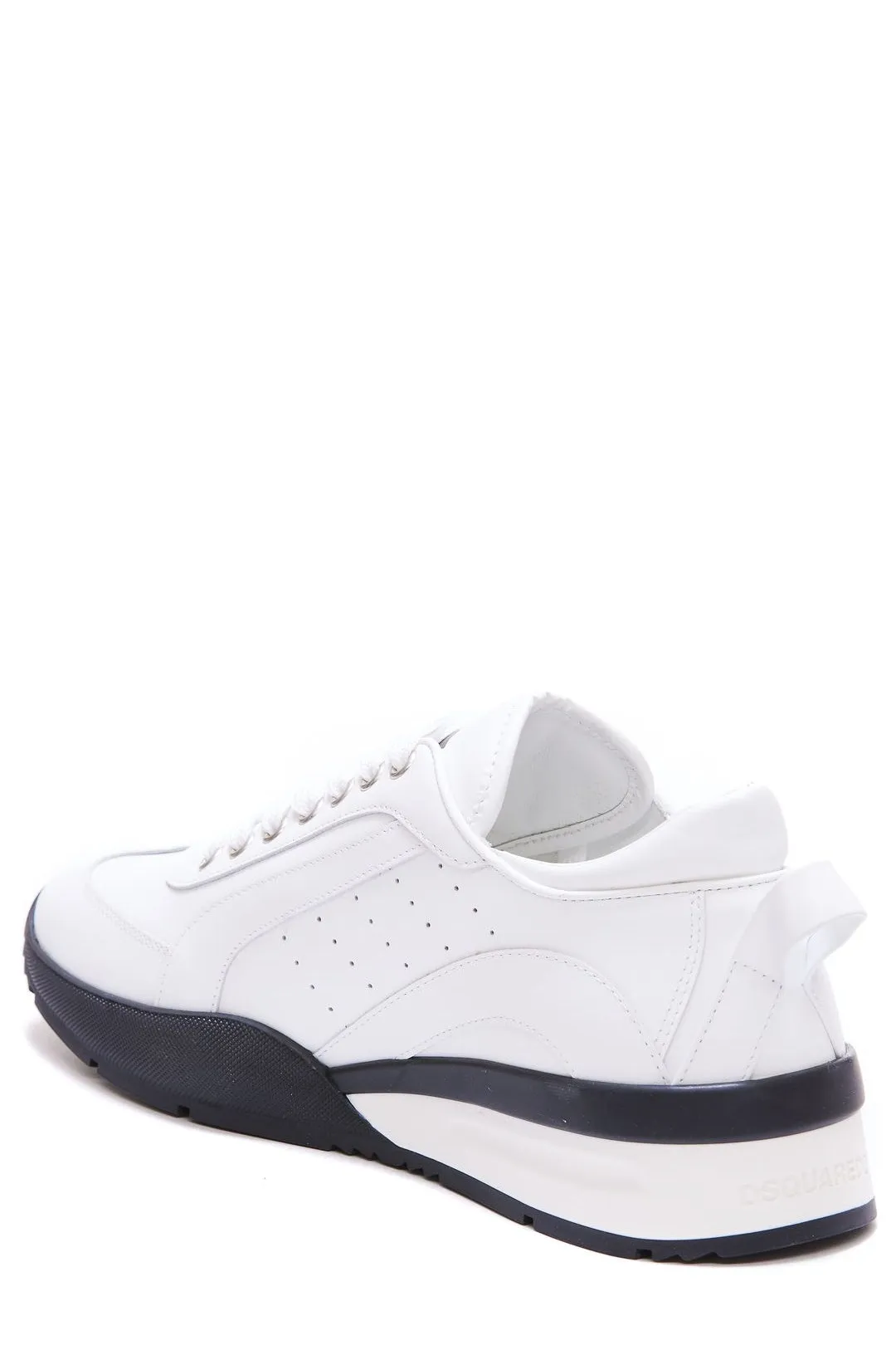 Dsquared2 Round-Toe Low-Top Sneakers