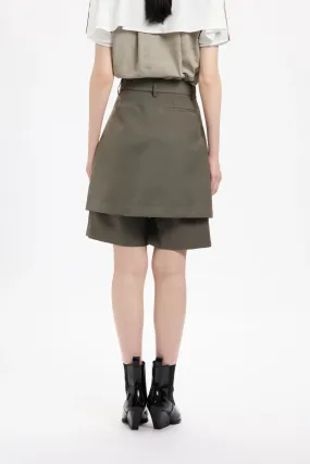 Elegant Shorts Olive