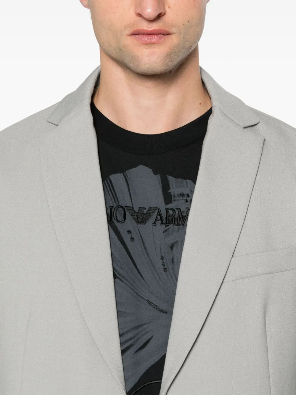 Emporio Armani Jackets Grey