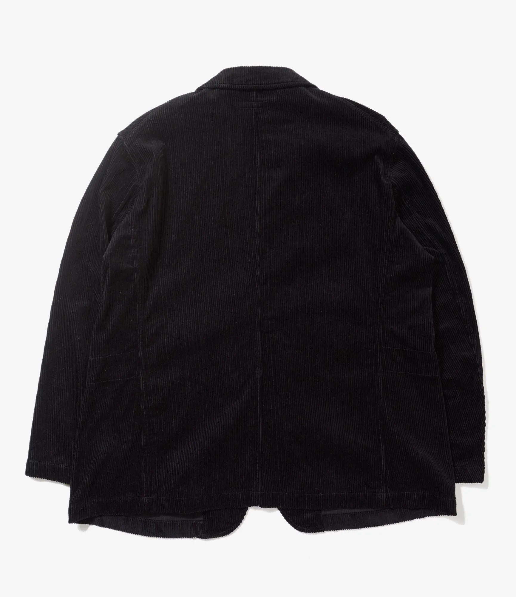 Engineered Garments Bedford Jacket - Black Cotton 8W Corduroy