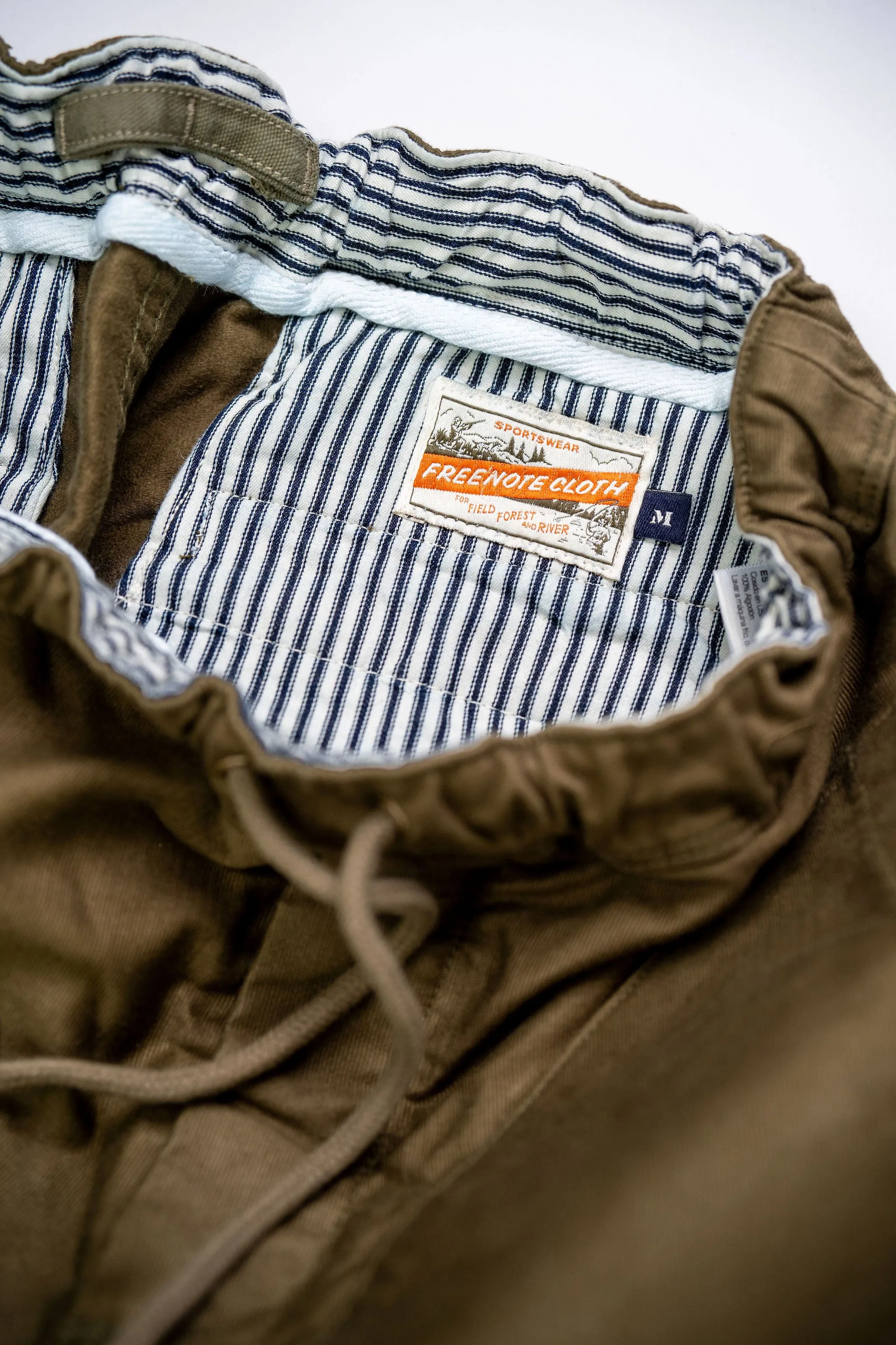 Freenote Cloth Premium Deck Shorts - Olive