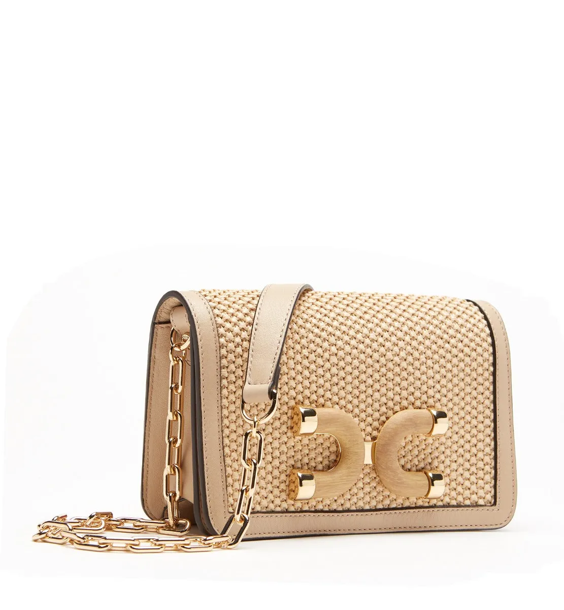 FRIDAY RAFFIA CROSSBODY BAG