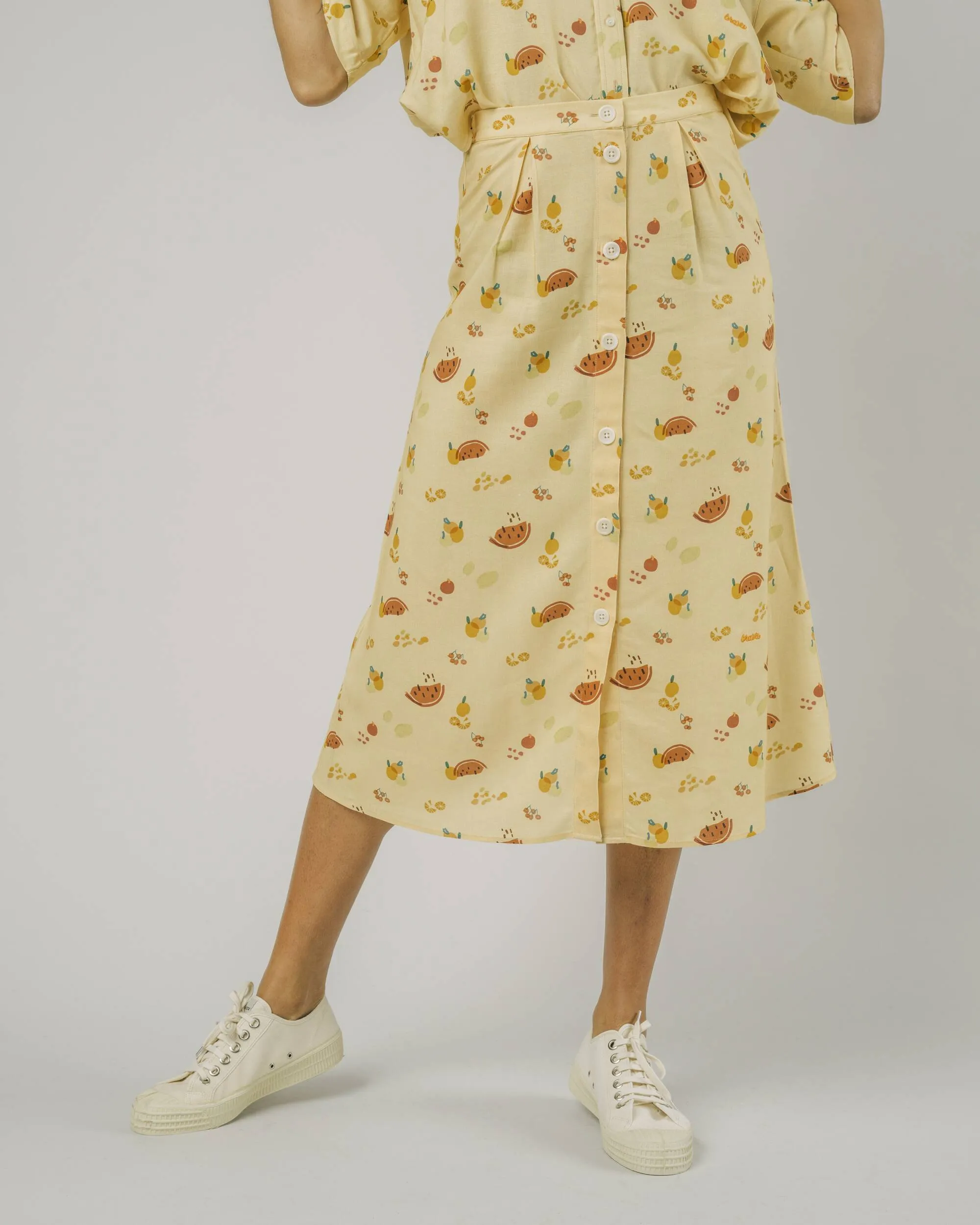 Fruits Skirt Lemon