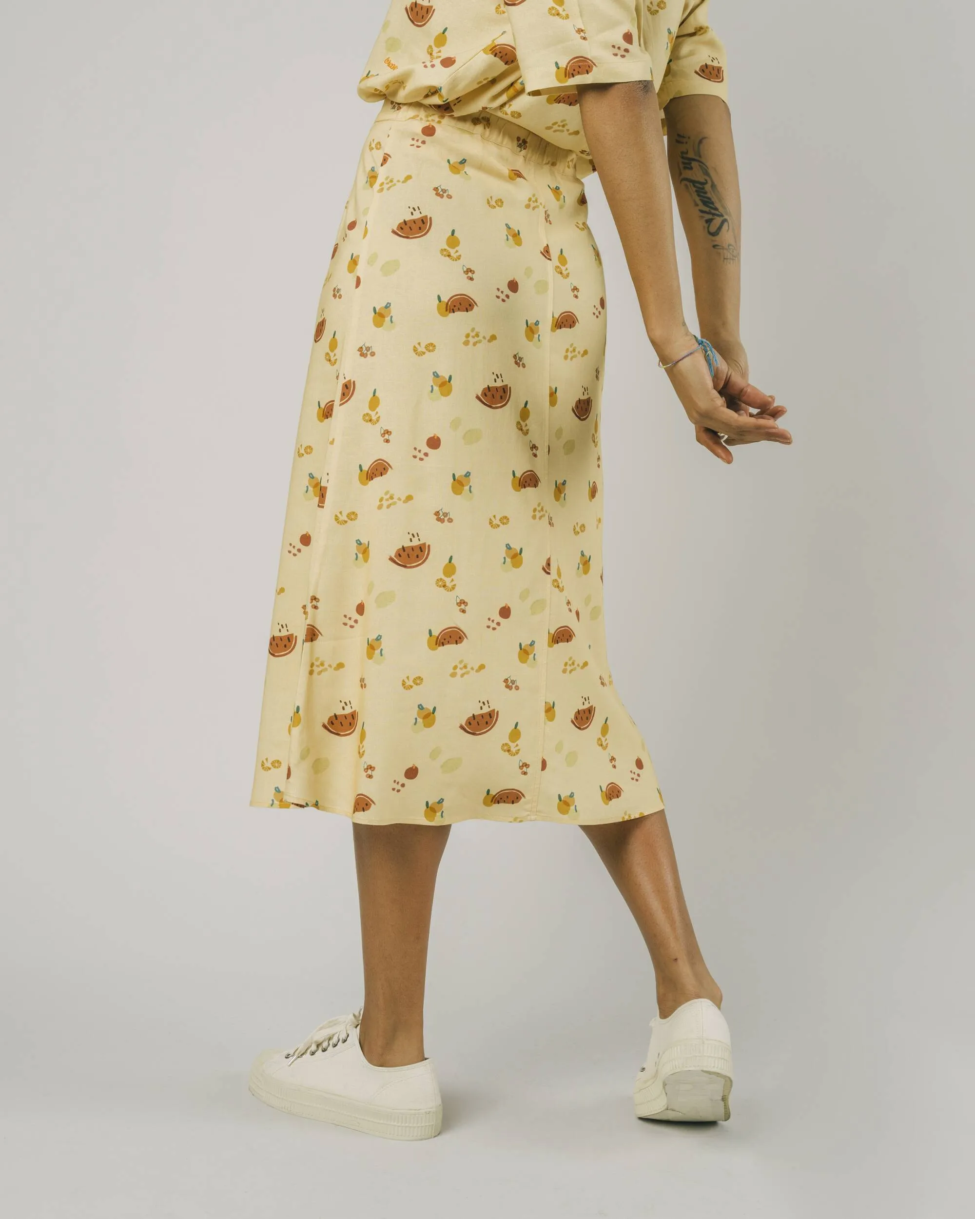 Fruits Skirt Lemon