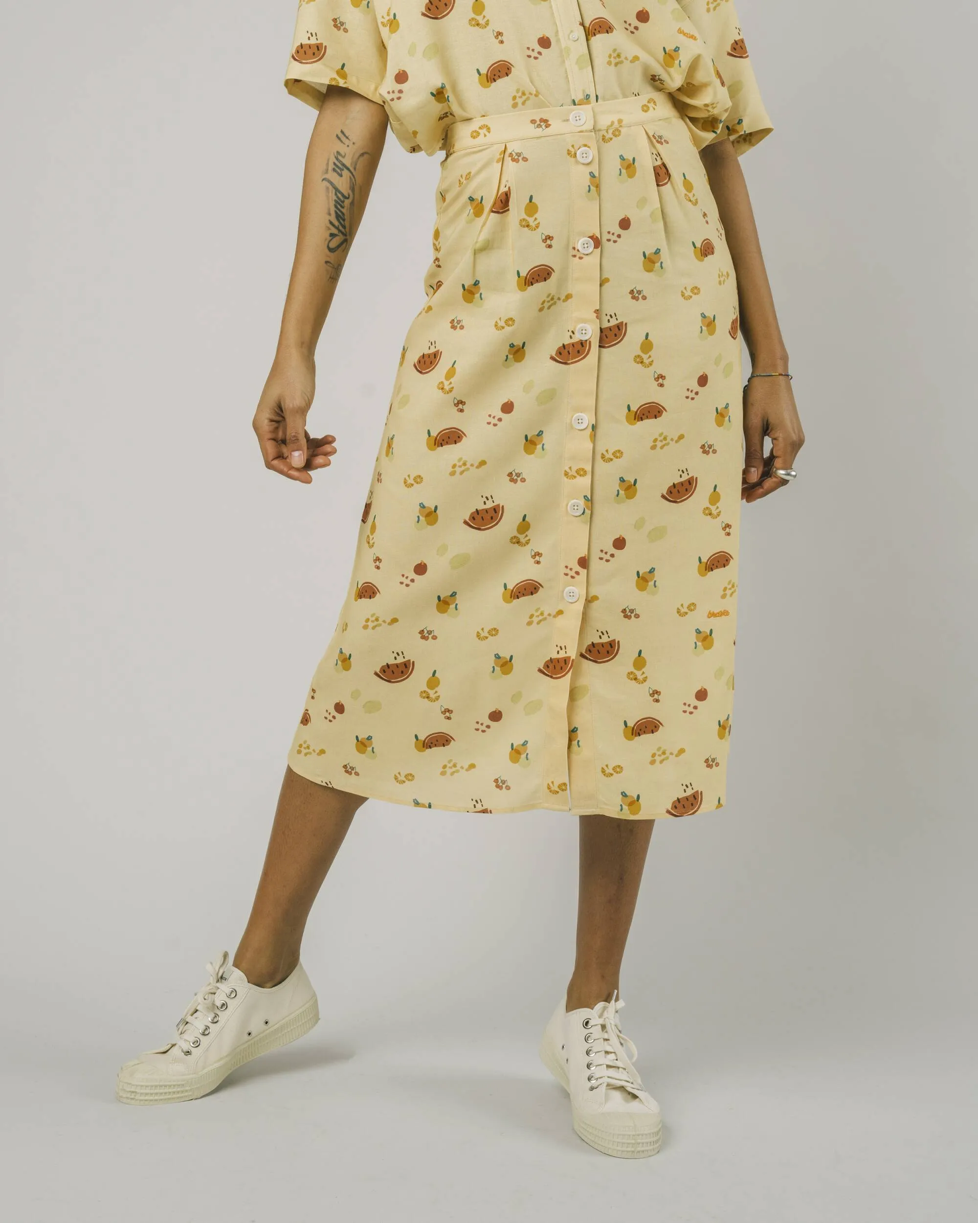 Fruits Skirt Lemon