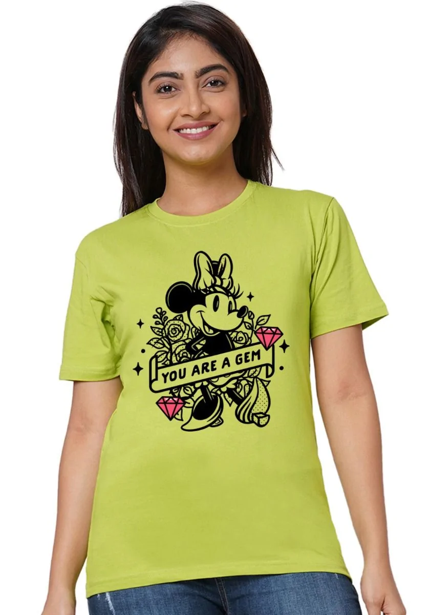 Gem Minnie Womens Tshirt