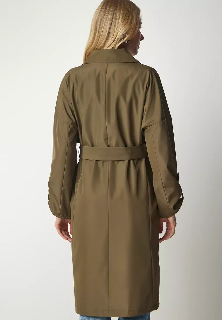 Happiness Istanbul Belted Trench Coat