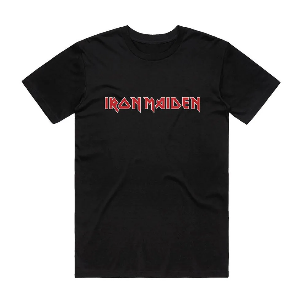 Iron Maiden - Classic Logo - Black Tshirt