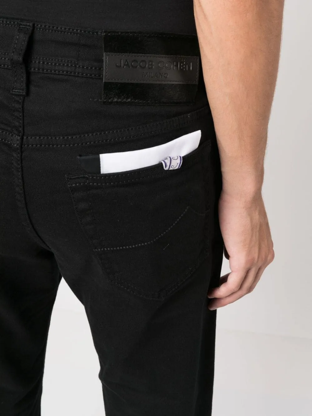 Jacob Cohen Jean droit Black