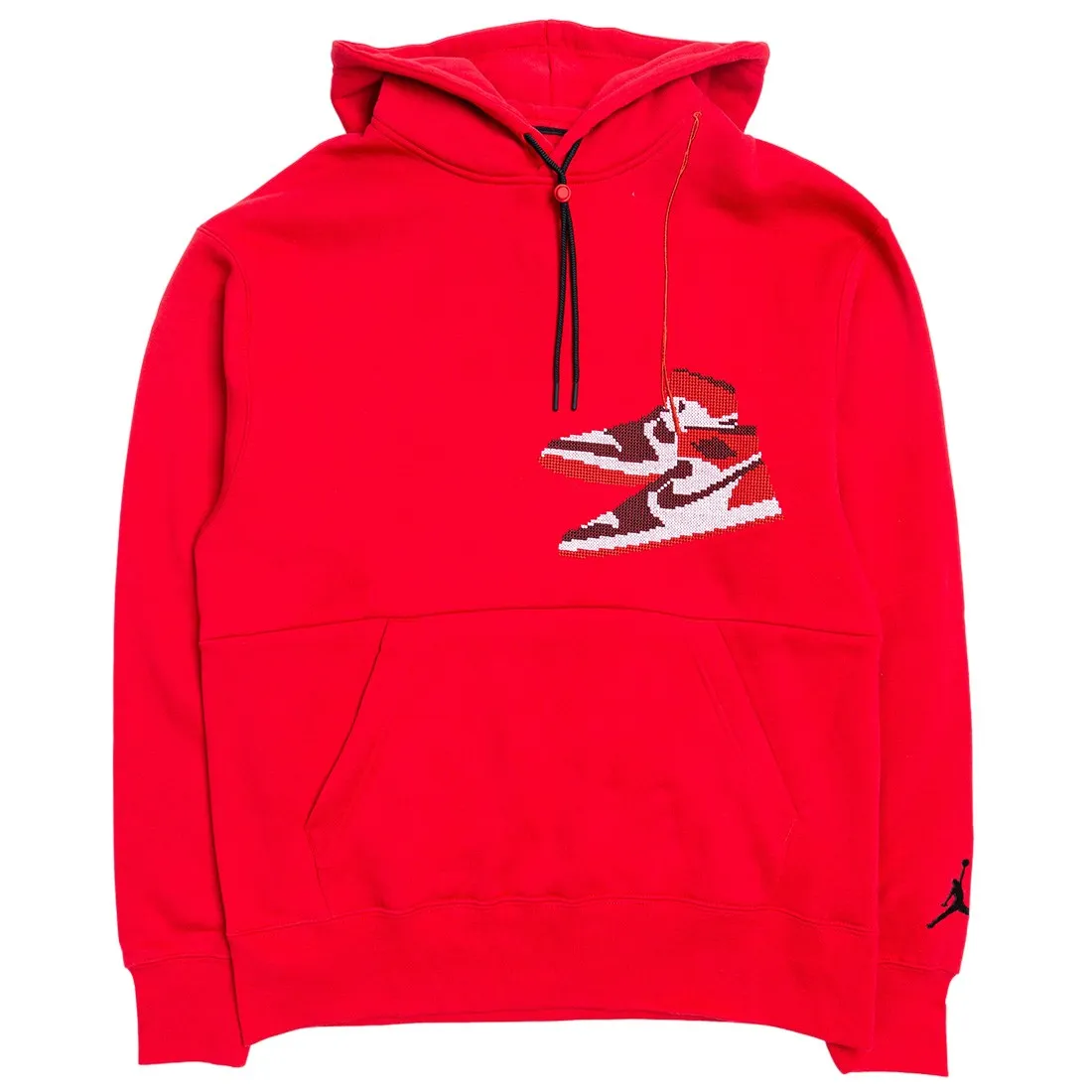 Jordan Men Jumpman Holiday Hoody (gym red)