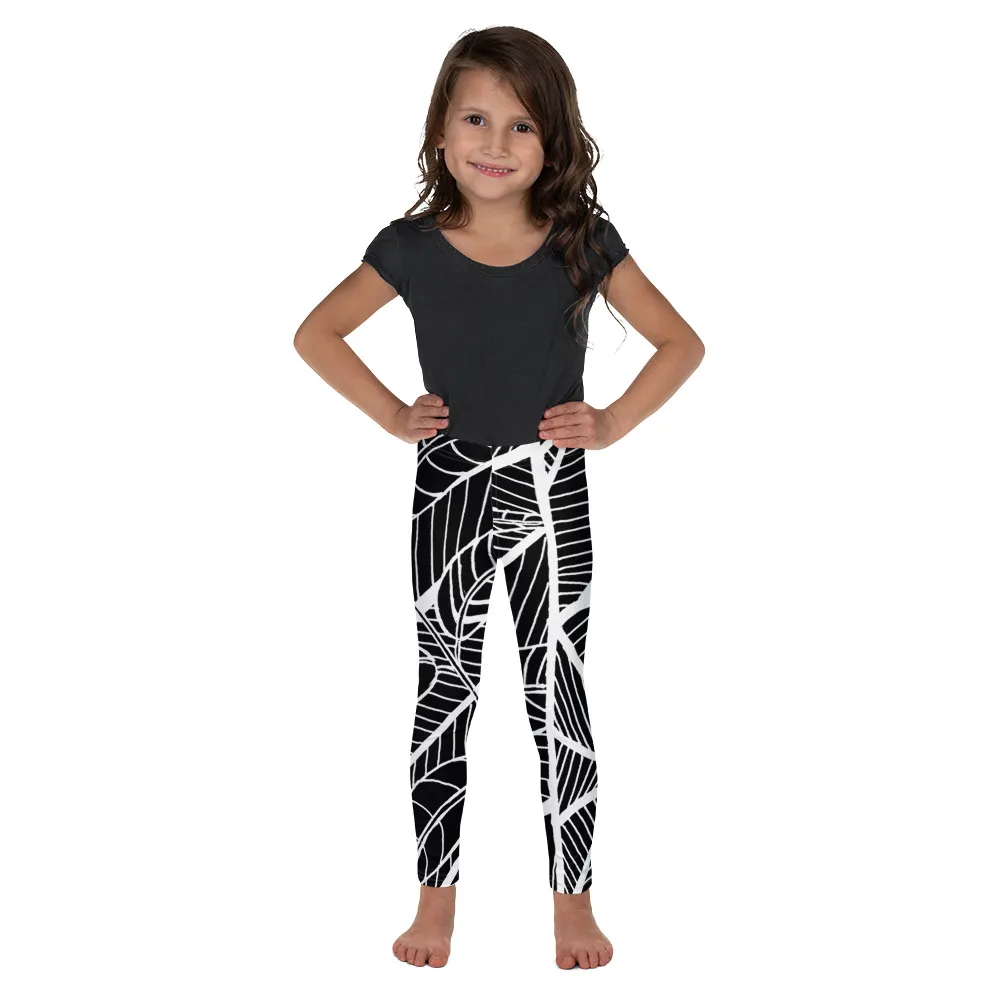 Kid’s Leggings Barton Springs Pecan Leaves