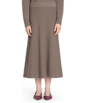 Lanvin Flared Midi Skirt