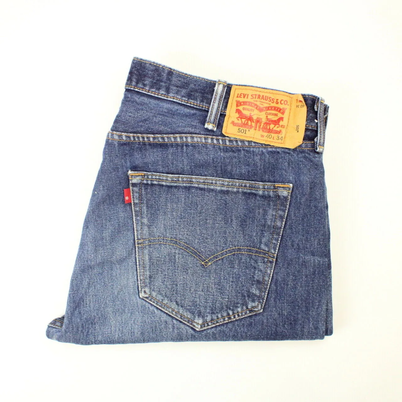 LEVIS 501 Jeans Dark Blue | W40 L34