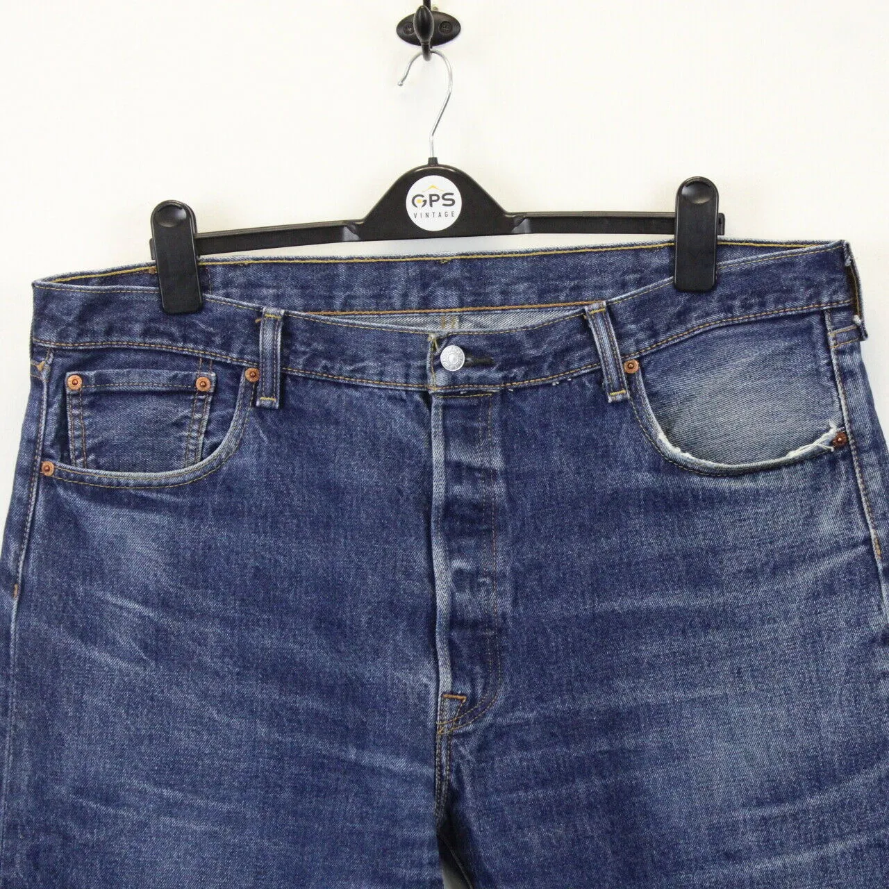 LEVIS 501 Jeans Dark Blue | W40 L34